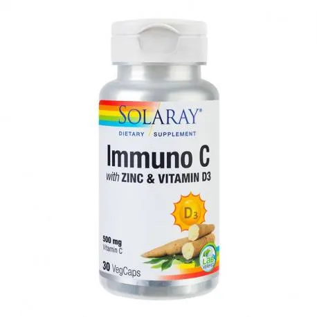 Secom Immuno C plus Zinc and Vitamin D3, 30 capsule vegetale