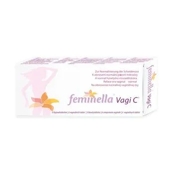 Feminella Vagi C, 6 comprimate vaginale, Polichem