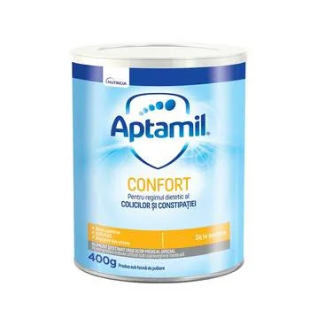 Lapte praf Confort pentru 0+ luni, 400g, Aptamil