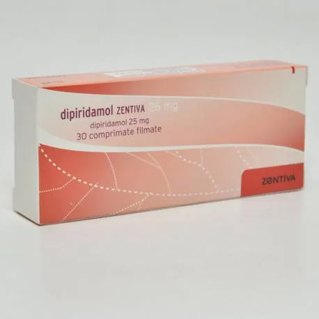 Dipiridamol Zentiva 25 mg x 30 comprimate filmate