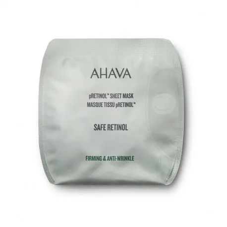 Ahava Safe Retinol Masca textila pentru netezire cu retinol, 15ml