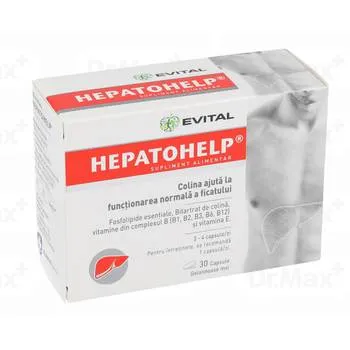 Hepatohelp, 30 capsule, Elvital