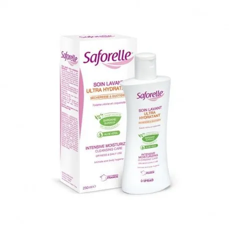 Saforelle Ultrahidratant gel igiena intima si corporala, 250 ml