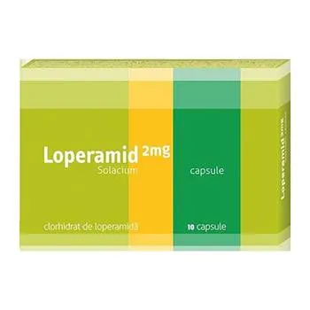 Loperamid Solacium 2mg, 10 capsule, Solacium