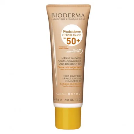 Bioderma Photoderm Cover Touch SPF50+ nuanta aurie, 40g