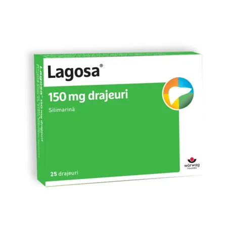 Lagosa, 150 mg, 25 drajeuri, Worwag Pharma