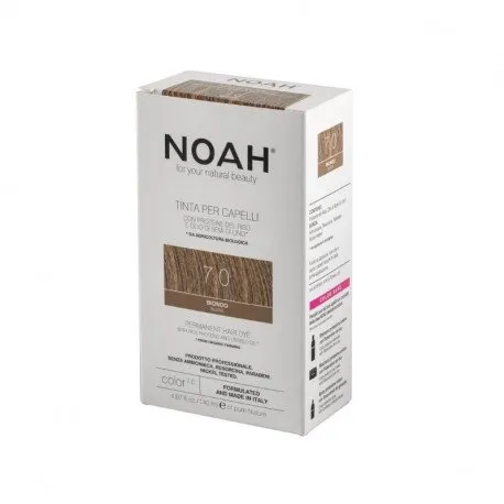 Noah Vopsea de par naturala fara amoniac, Blond (7.0), 140ml