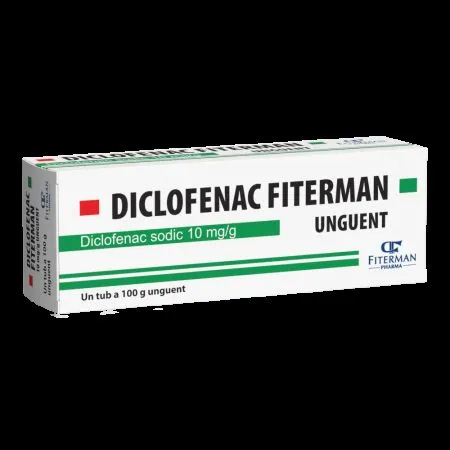 Diclofenac unguent, 10 mg/g, 100 g, Fiterman