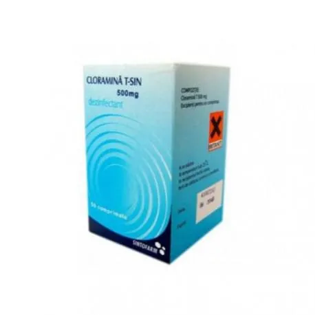 Cloramina T-Sin 500mg x 50cpr