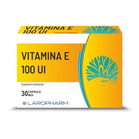 Vitamina E 100 UI, 30 capsule moi