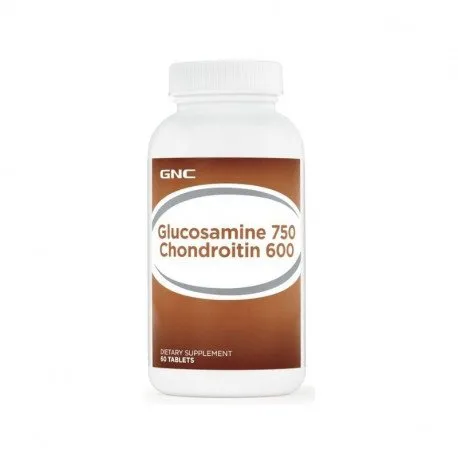 GNC Glucozamina 750 Condroitina 600 mg, 60 tablete
