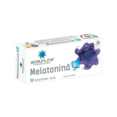 Melatonina 5 mg, 30 comprimate