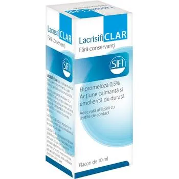Lacrisifi Clar Solutie oftalmica 0,5%, 10ml, SIFI