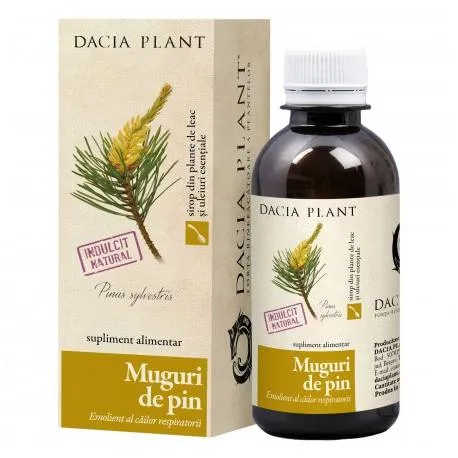 Dacia Plant Muguri de pin sirop, 200 ml