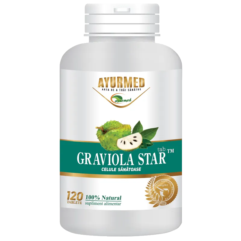 Graviola Star, 120 tablete, Ayurmed