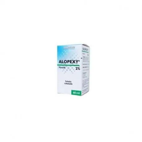 Alopexy 20 mg / ml x 1 flacon PET x 60 ml solutie cutanata