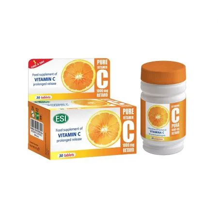 Vitamina C retard 1000 mg, 30 capsule, Esi Spa