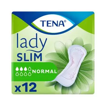 Absorbante pentru incontinenta urinara Lady Slim Normal, 12 bucati, Tena