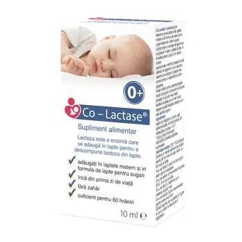 Picaturi pentru sugari Co-Lactase, 10ml, Maxima HealthCare