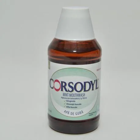 Corsodyl mouthwash mint, 300 ml
