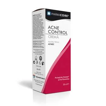 Crema tratament Acne Control, 30ml, Pharmacore