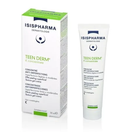Ser concentrat imperfectiuni Teen Derm K Concentrate, 30 ml, Isispharma