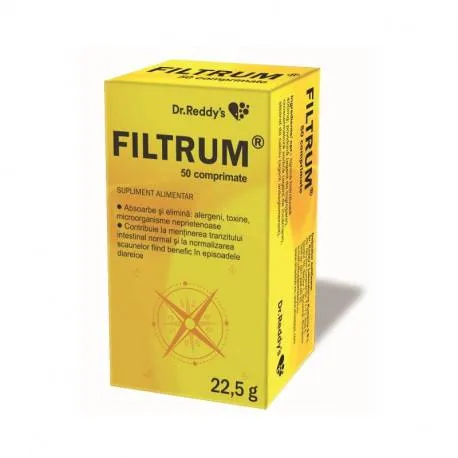 Filtrum, 50 comprimate