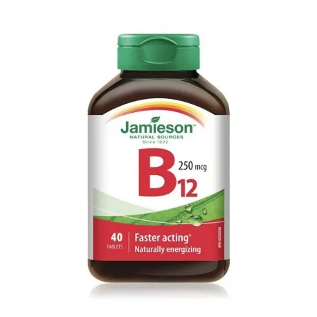 Jamieson Vitamina B12 250 mcg., 40 tablete