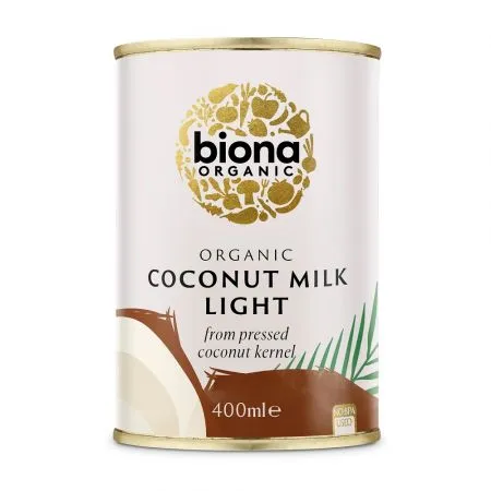 Bautura vegetala Bio Light din cocos, 400 ml, Biona
