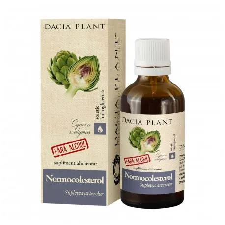 Dacia Plant Normocolesterol fara alcool, 50 ml