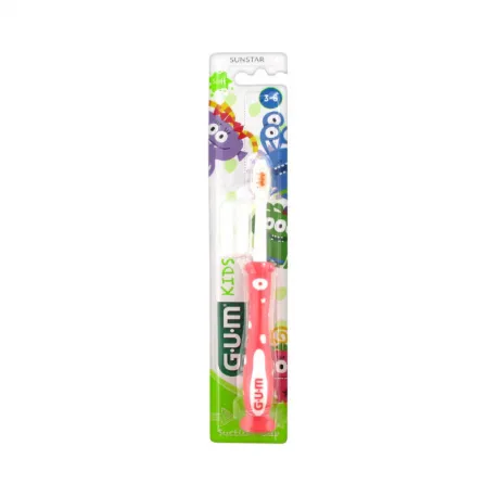 Gum Periuta de dinti Gum Kids 3-6 ani, Soft