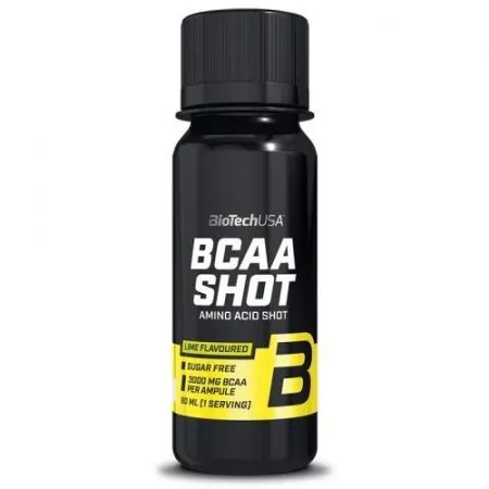 BCAA Shot aroma Lime, 60 ml, Biotech USA
