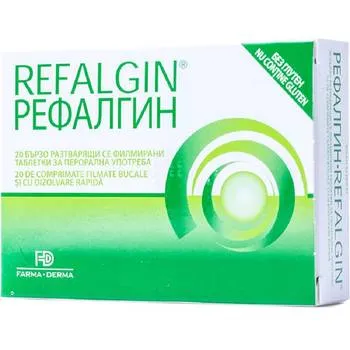 Refalgin, 20 comprimate, Farma-Derma