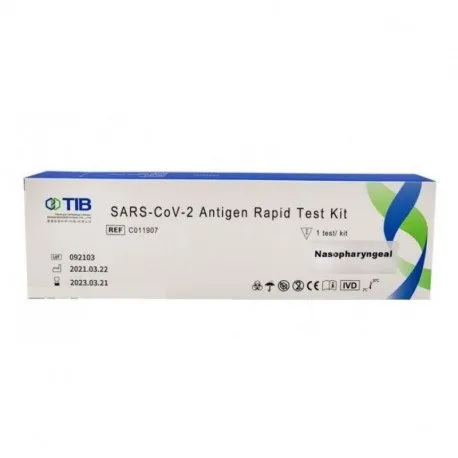 Test rapid antigen COVID 19, Triplex nazofaringian, 1 test/cutie
