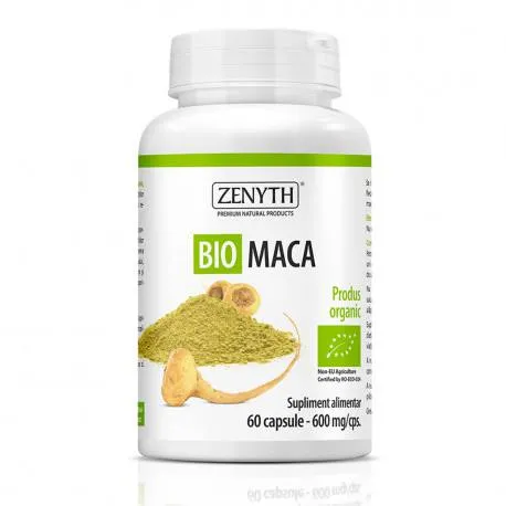 Bio Maca 600 mg, 60 capsule, Zenyth
