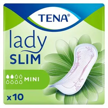 Absorbante pentru incontinenta urinara Lady Slim Mini, 10 bucati, Tena