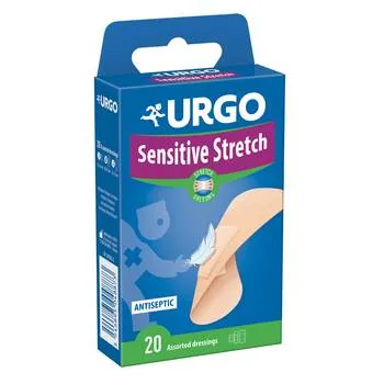 Plasturi Sensitive Stretch Multiextensibil, 20 bucati, Urgo