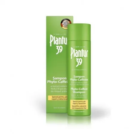 Plantur39 Phyto-Cafeinne sampon par vopsit si deteriorat, 250 ml