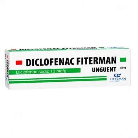 FITERMAN Diclofenac 10 mg/g, 50 g unguent