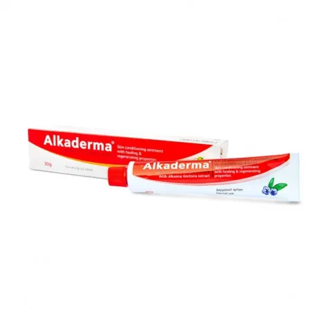 Alkaderma, eficient in tratamentul leziunilor cutanate, 30 g