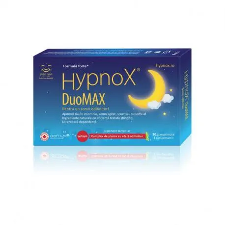 Hypnox DuoMax, 20 comprimate