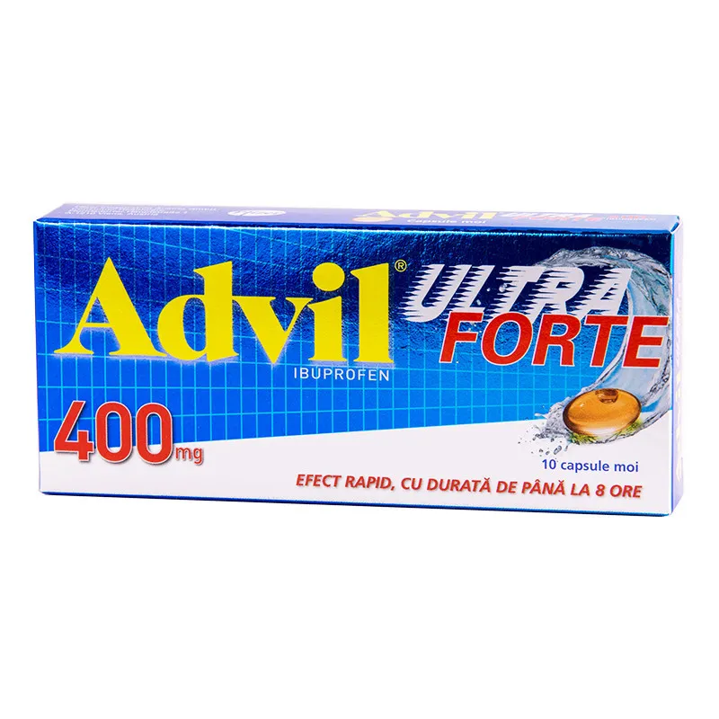 ADVIL ULTRA FORTE 400MG X 10 CAPSULE MOI
