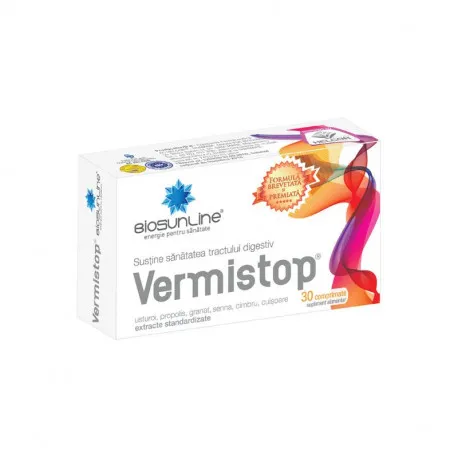 BioSunLine Vermistop, 30 comprimate