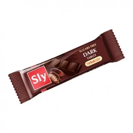 Ciocolata Sly Diet amaruie 25g x 1buc