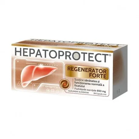 Hepatoprotect Regenerator Forte 850 mg, 28 capsule