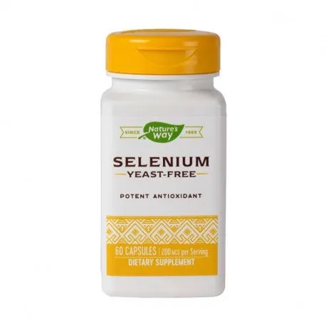 Secom, Selenium 200 mcg, impotriva racelii si gripei, 60 capsule