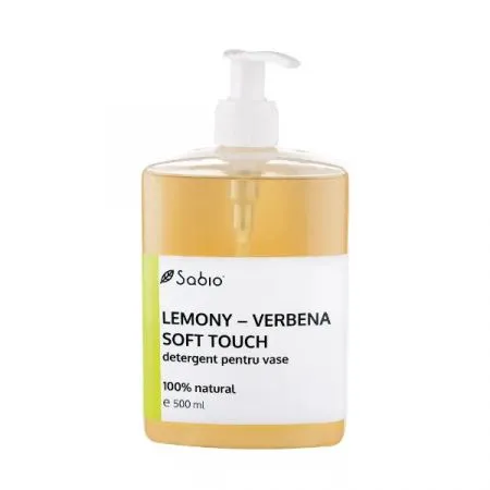 Detergent de vase, Lemony-Verbena, 500 ml, Sabio