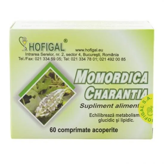 MOMORDICA CHARANTIA 60 COMPRIMATE