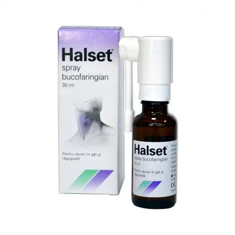 HALSET Spray bucofaringian, 30 ml
