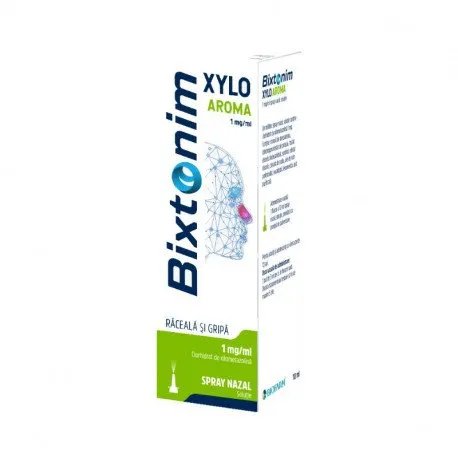 Bixtonim Xylo Aroma 1 mg/ml, Spray nazal, solutie, 10ml